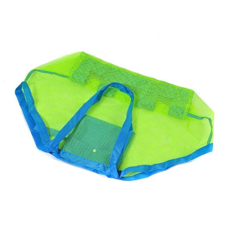 Children Sand Away Protable Mesh Kids Bath Toys Storage Bags Swimming Large Beach For Towels Women Cosmetic Makeup Bag