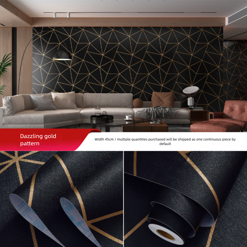 Roll up self-adhesive wall stickers for waterproofing, home bedroom living room wall renovation, wallpaper decoration, background wall wallpaper