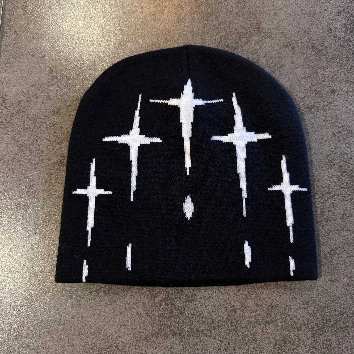 New Fashion Letter Autumn Winter Beanies for Women Men Outdoor Y2K Skullcap Warm Skiing Hat Cold Hat Hip Hop Cycling Knit HatXJ251101