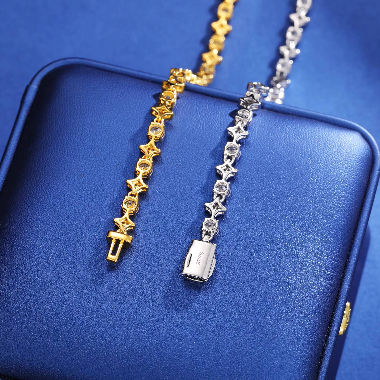 Fashion Hip Hop Bling High Quality Jewelry 6mm Brass AAAAA Cubic Zirconia Iced Out Diamond Bracelet for Women Men