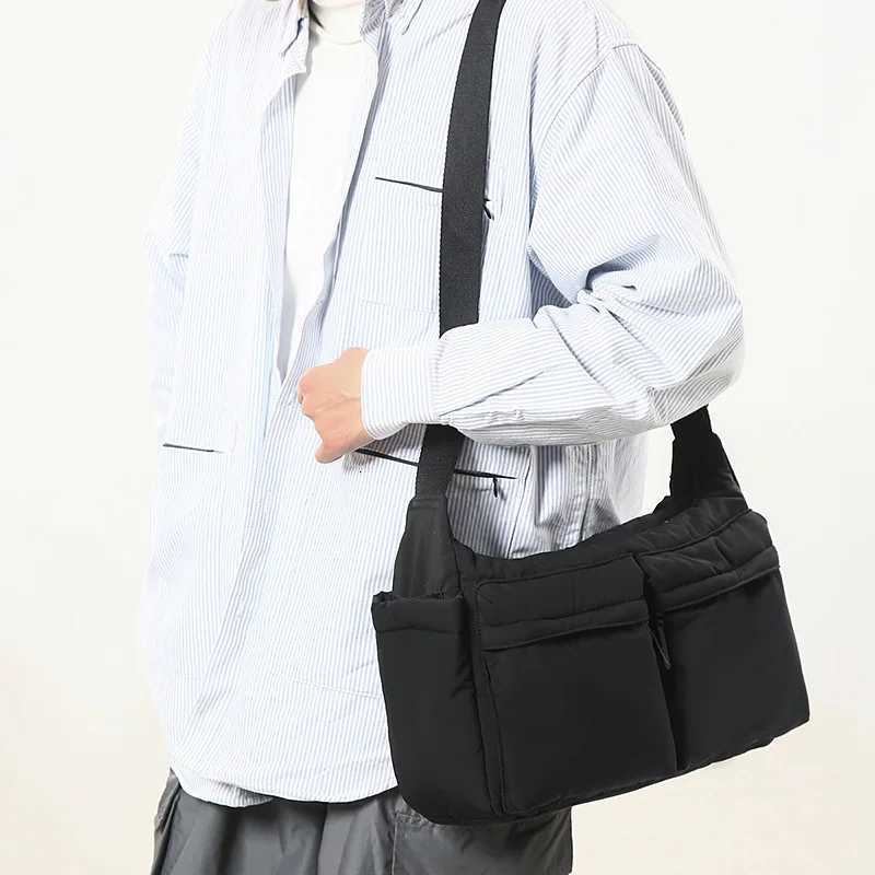 Casual Multipocket Messenger Bags for Women Fashion Nylon Shoulder Bag Ladies Large Handbags Female Travel Shopping Tote PurseW251101