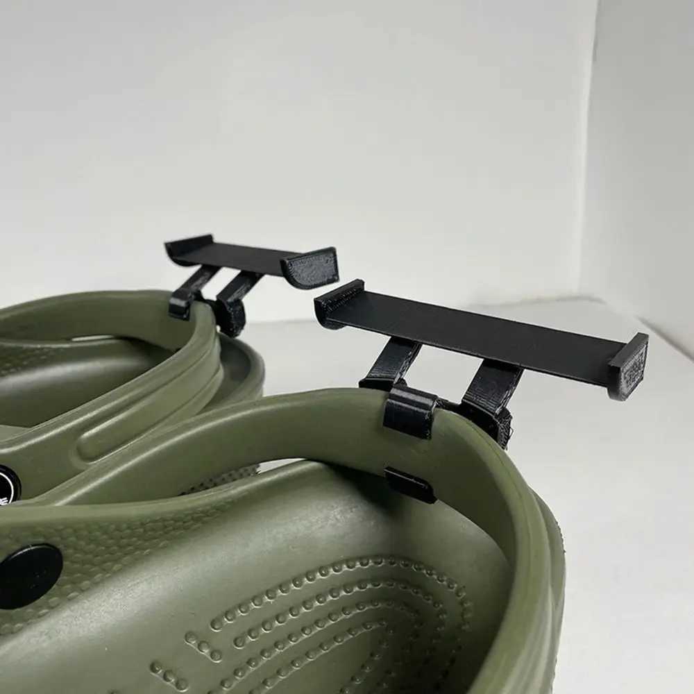 2PCS hole shoe accessories decoration shoe clip charm buckle shoe clip cave slider tail decorationXJ250401