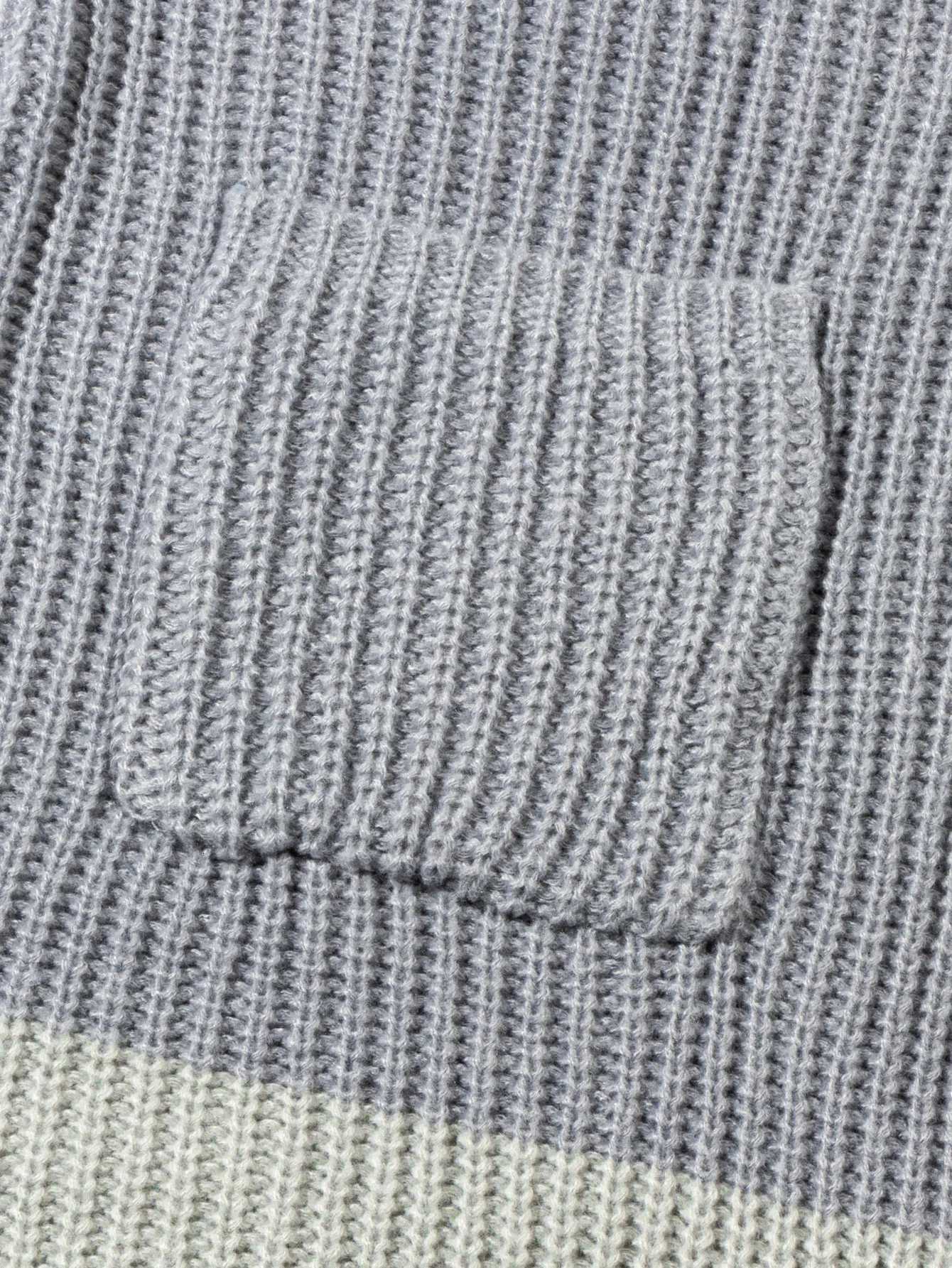 Womens New Autumn Winter Fashion Warm Large Pocket Loose Long Sleeve Long Sweater Coat CardiganT251101