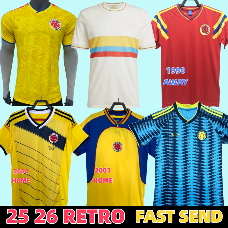Colombia Centenary 25 26 football jersey 100 years anniversary LUIS DIAZ james L.DIAZ J.LERMA Copa America men kids home away kit