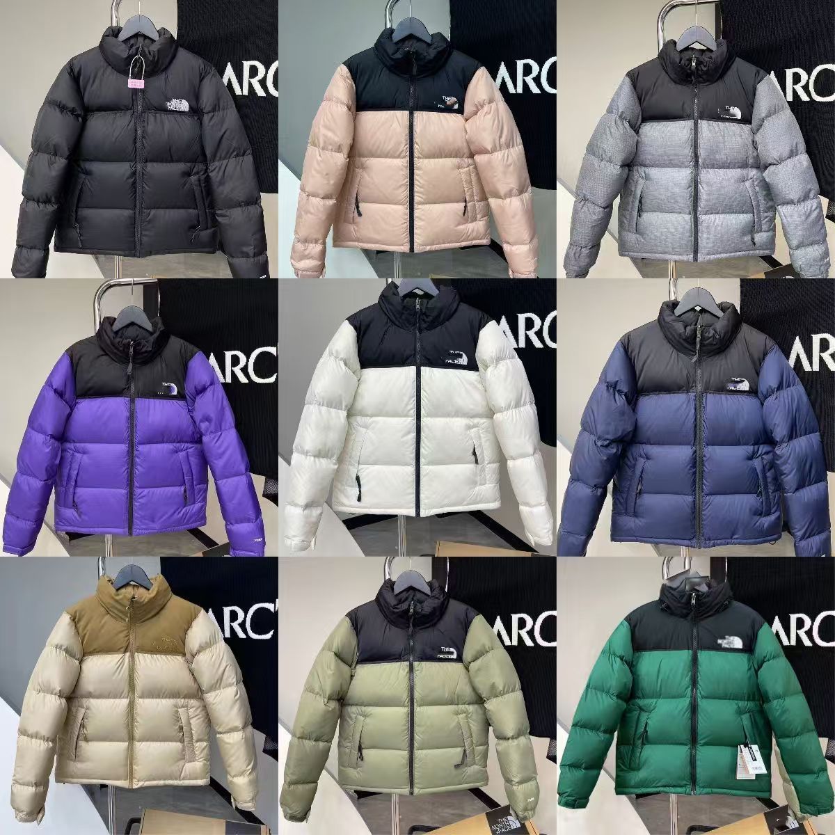 Designer jacket puffer jacket mens coat warmer thick hooded jacket womens fashion style slim high quality white duck puffer zip up NF jackets US SIZE M-2XL