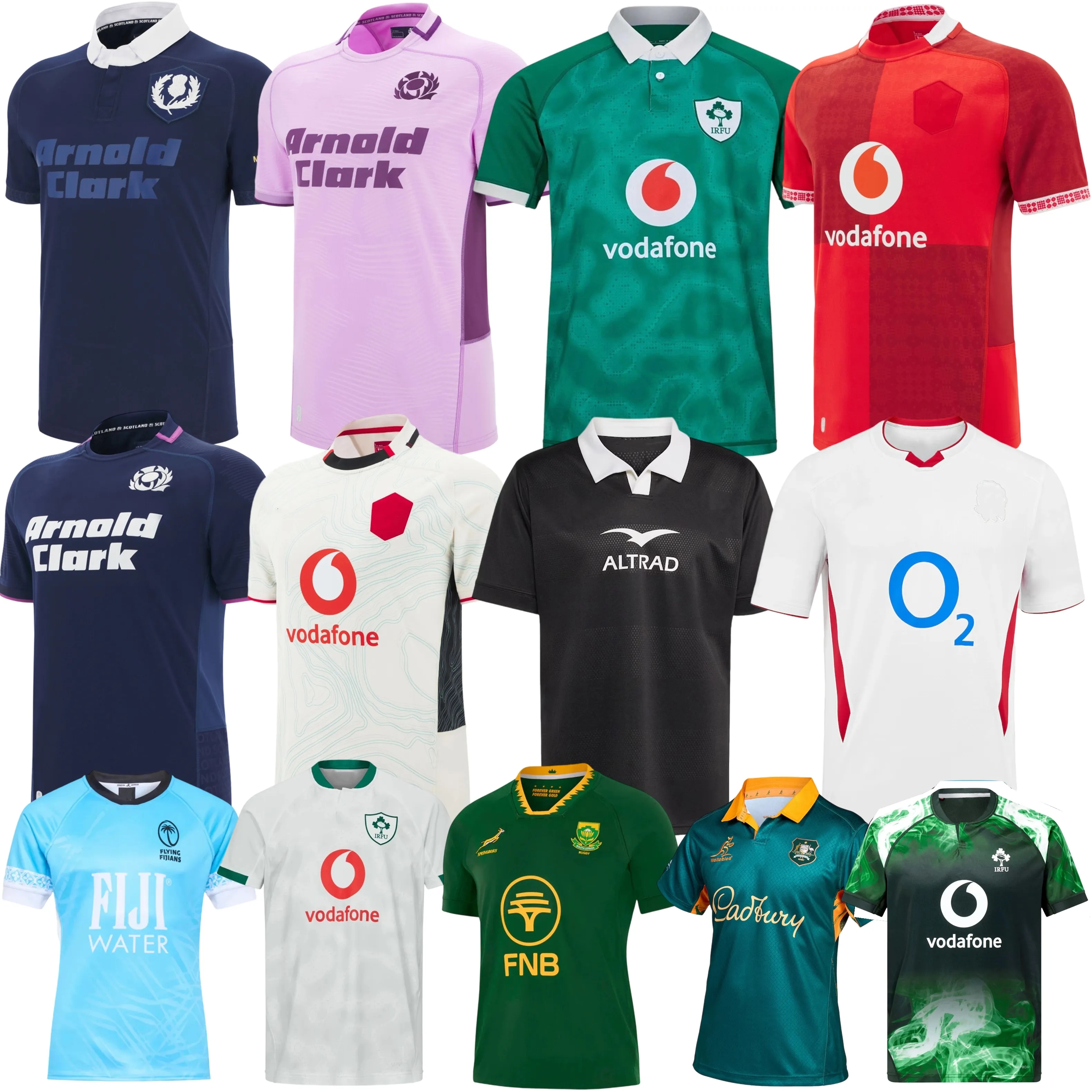 2025 2026 Scotland Welsh national team rugby jersey 25 26 Ireland Scottish Murrayfield FIJI NZ Australia south home away waleSs ALTERNATE rugby shirt size S-5XL