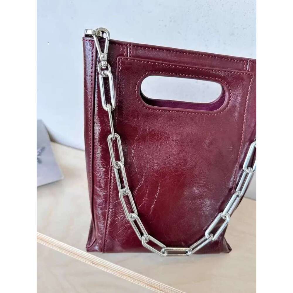 Women's Bags Designer Chain Cowhide Office Ladies Party Handbag Genuine Leather Women Casual Crossbody Bag Totes Strap Shoulder Bags