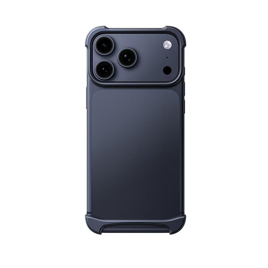 Arc Aluminum Metal Bumper Pulse Case For IPhone13 14 15 16 17 Air Pro Max 16Pro Plus Lightweight Phone Cover