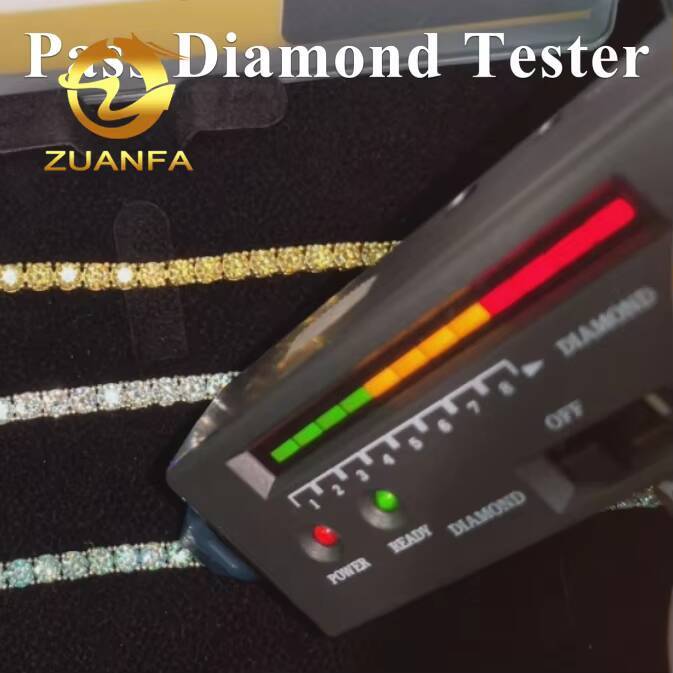 Ready Stocks Yellow Moissanite Blue Green Color Moissanite Tennis Chain Necklace 3mm 4mm Silver Iced Out Hip Hop Jewelry