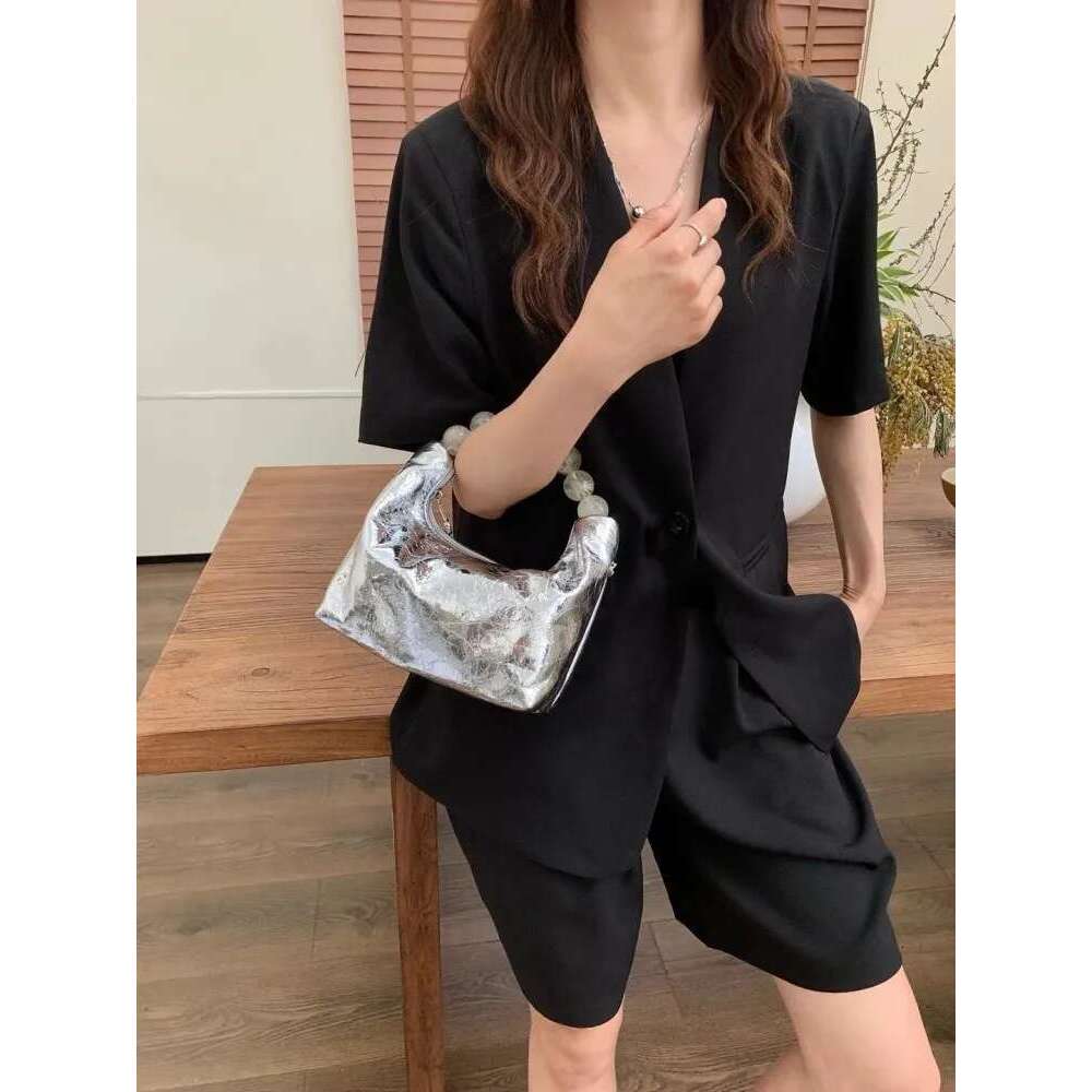 Women's Bags Women Oil Wax Cowskin Genuine Leather Tote Handbag Ladies Spring Summer Design Chain Single Shoulder Bag Fashion Crossbody Bags
