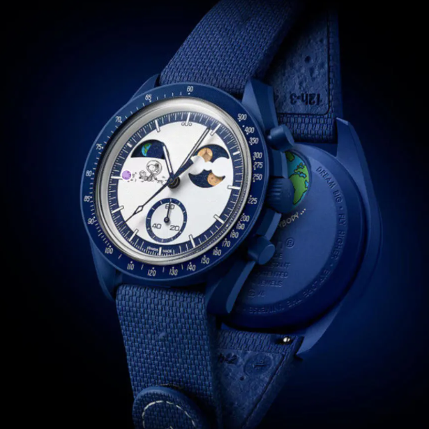2026 NEW Bioceramic Planet Moon Mens Watches Full Function Quarz Chronograph Watch Mission To Mercury NEPTUNE 42mm Nylon Luxury Watch a2687