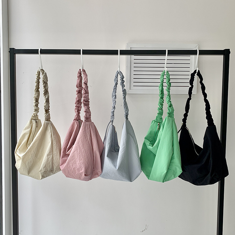 Design Tote Bag Female Casual Large Capacity Dumpling Bag Commuting Dual-use Student Crossbody Shoulder Bag