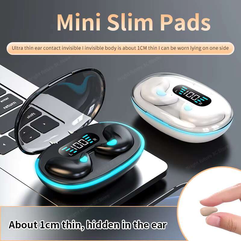 Trending Sports Headset Handsfree Audifonos TWS Earbuds Gaming In-ear Headphones Hifi Stereo ENC Sleeping Wireless Earphones