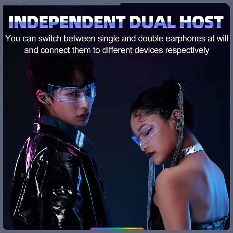T27 Dual Mode Cool Wireless Earphone with