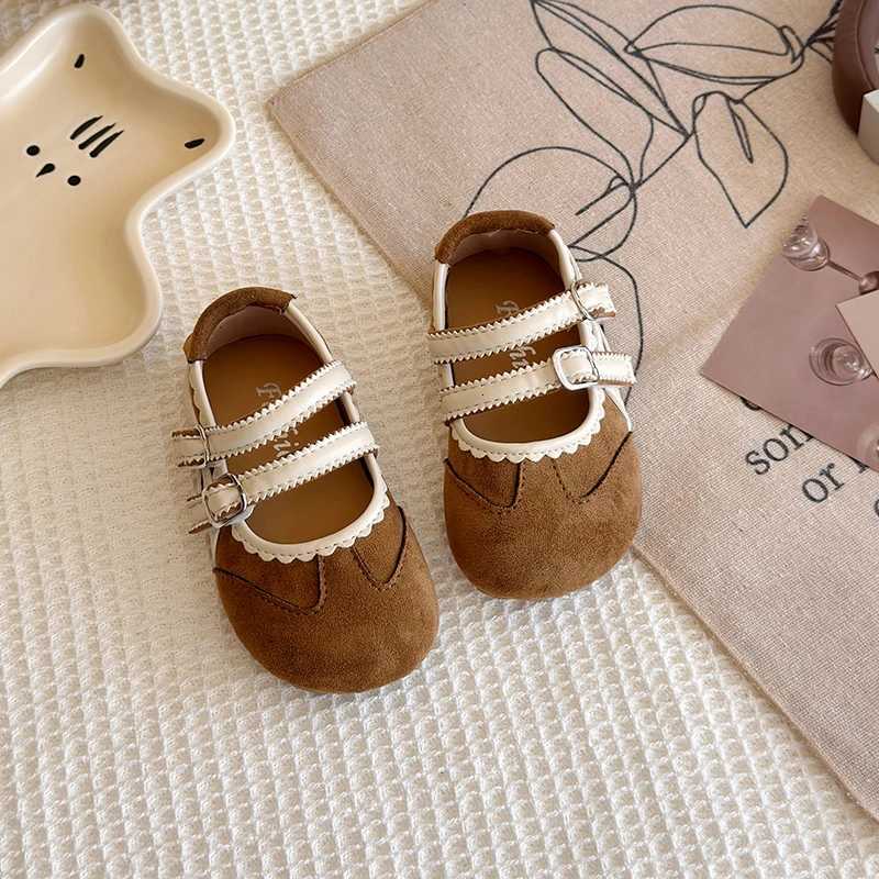 2025 Children Leather Shoes for Girls Spring Autumn New Fashion Korean Style Soft Bottom Antislippery Versatile Princess ShoesT251101