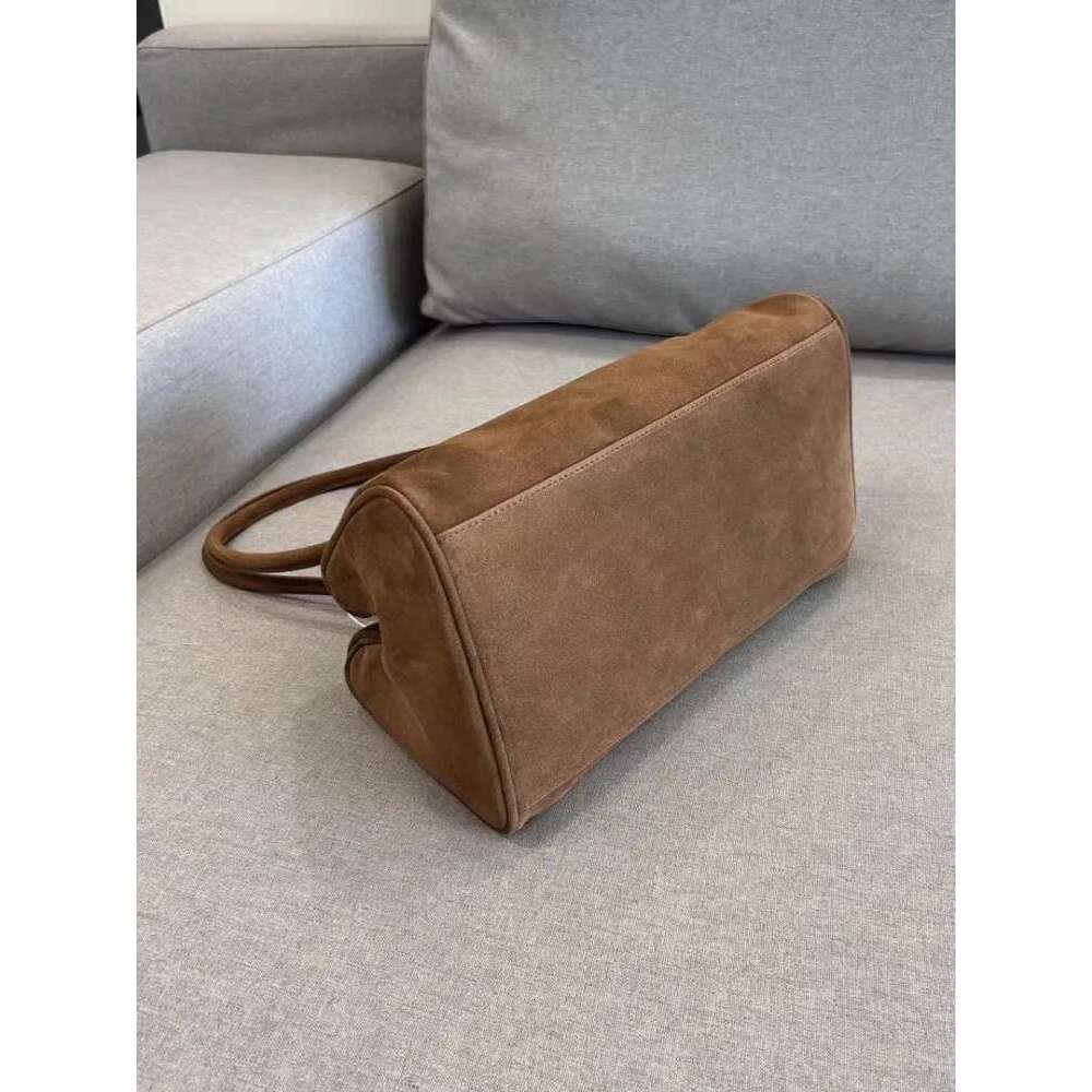 Women's Bags Womens Vintage Single Shoulder Autumn Cwo Suede Totes Handbag Designer Pillow Bag Office Ladies Casual Elegant Armpit Bags