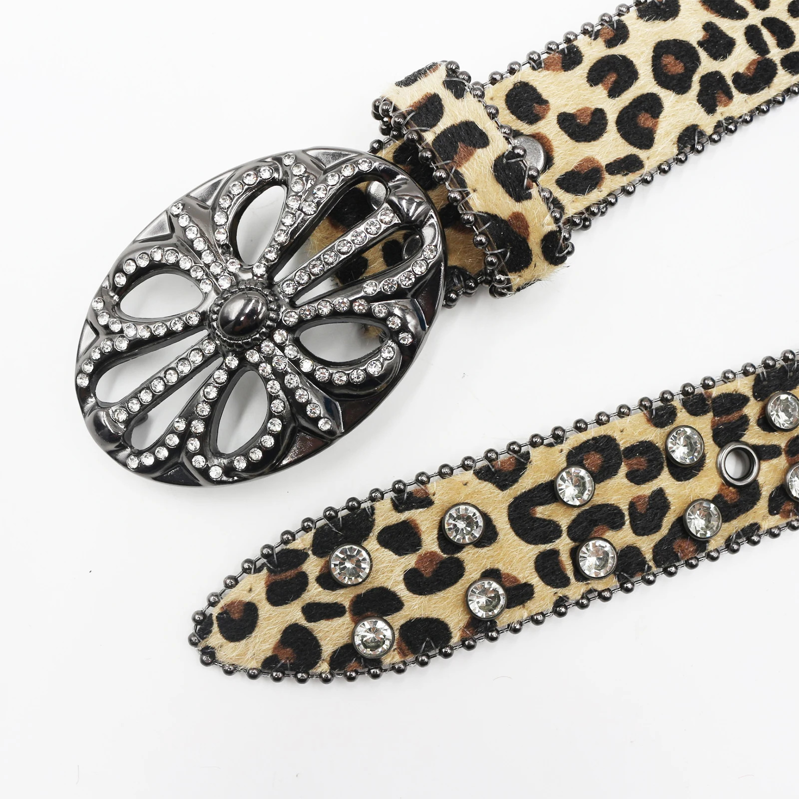 Men Women Western Cowboy With Diamond Bing Rhinestone Belt Disco E Girls For Jeans Punk Rock Crystal Studded Belt 251031