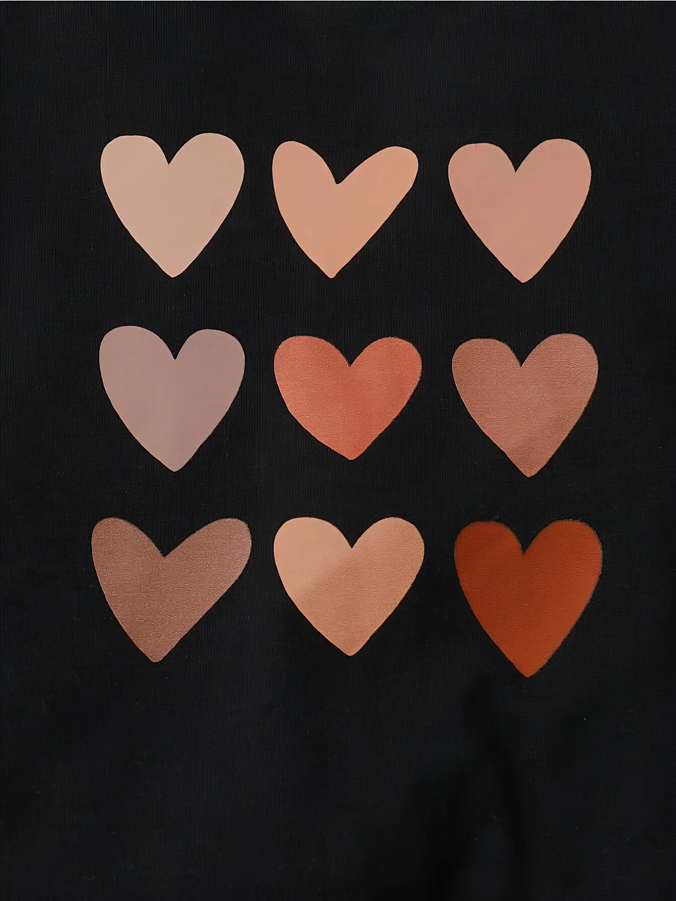 Autumn baby girl clothing set childrens fashionable heartshaped printed sportswear zipper top and pants 2piece of track field clothes 250325z