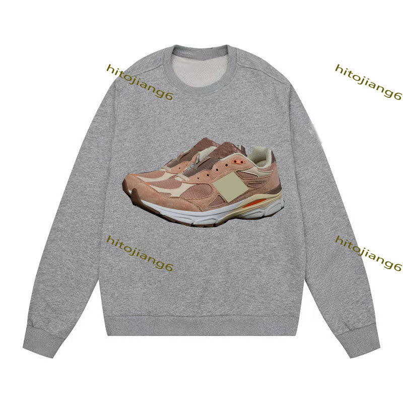 Men'sSweater Round Neck Pattern Retro Loose Cotton Trendy Top Long Sleeve Sweatshirts With Letters56843