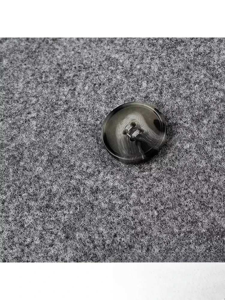 KONDALA Vintage Casual Chic Solid Women Overcoat Double Breasted Oversized Long Jackets Fashion 2025 Autumn Winter Thick CoatsT251101