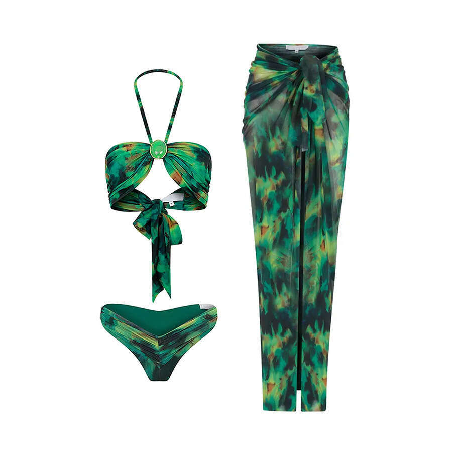 new sexy neck tie bikini beach vacation set swimsuit for women