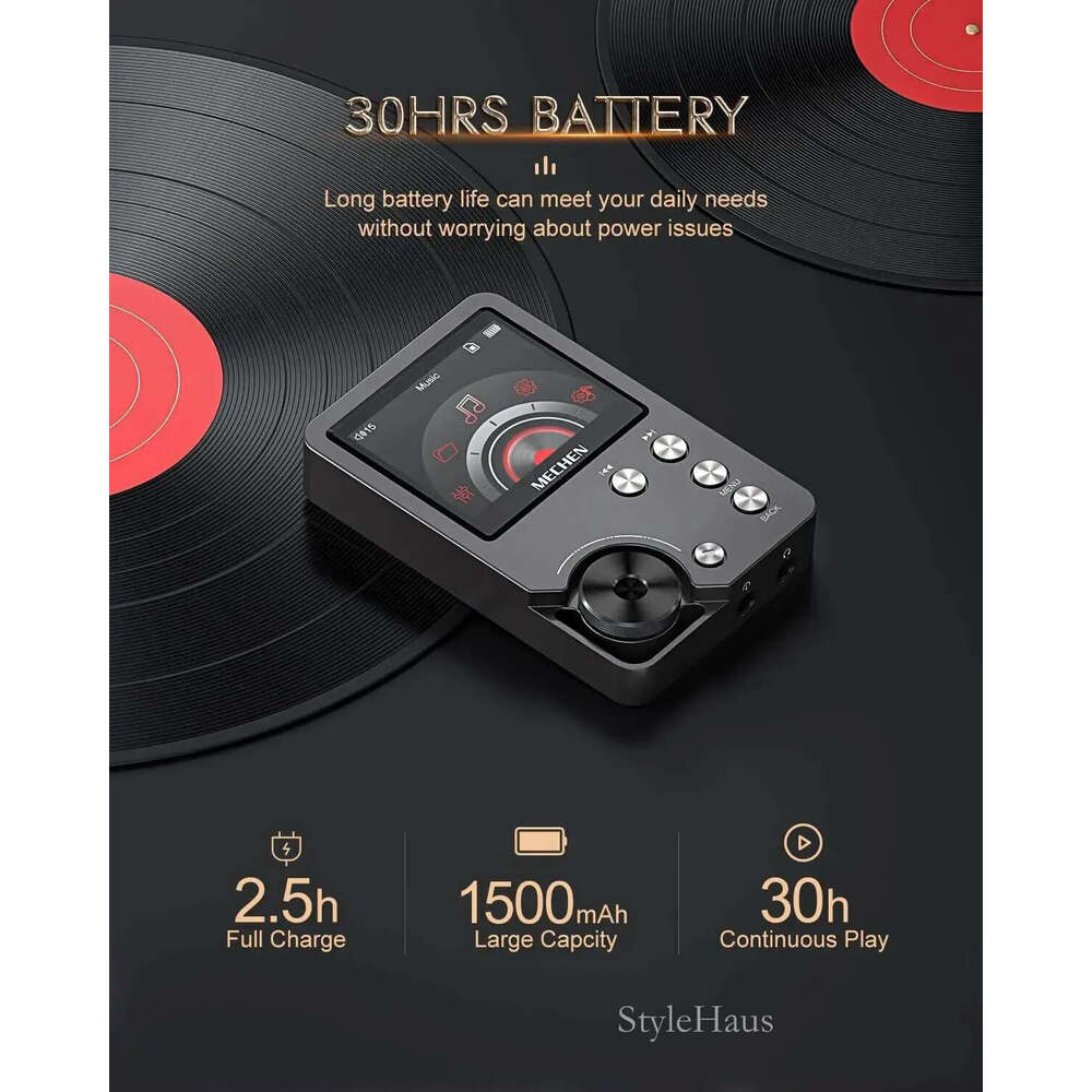 High Quality Lossless MP3 Player/MECHEN-M30/HiFi/with 64GB Memory Card Support Up to 256GB