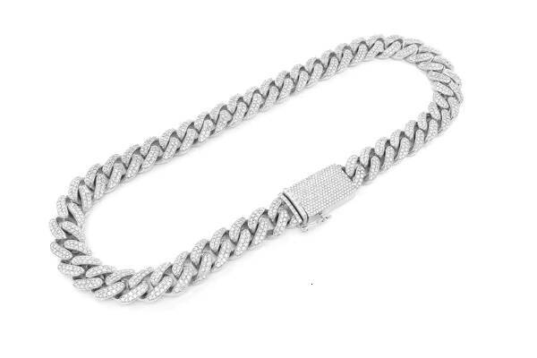 Captivating 14K Gold Moissanite Diamond Necklace E Color Round Brilliant Cut VVS2 Clarity Premium Luxury Jewelry Export Supplier