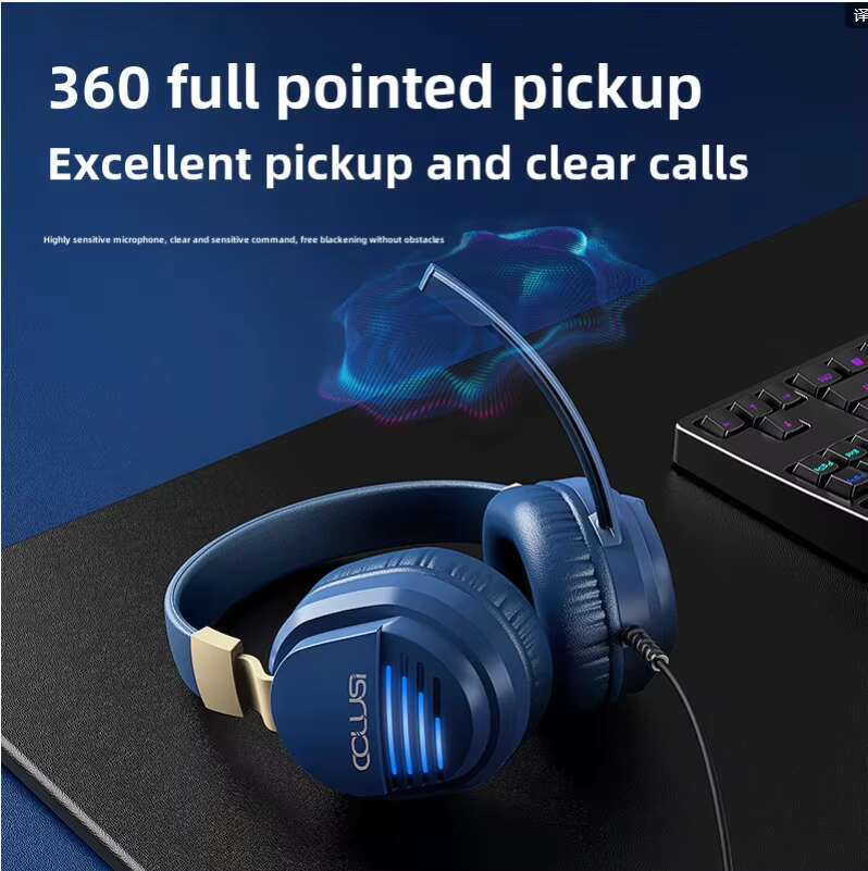 Professional 7.1 Surround Sound Wired Headsets RGB Light Headphone Cool Gaming Headset G-500 With Mic for Computer