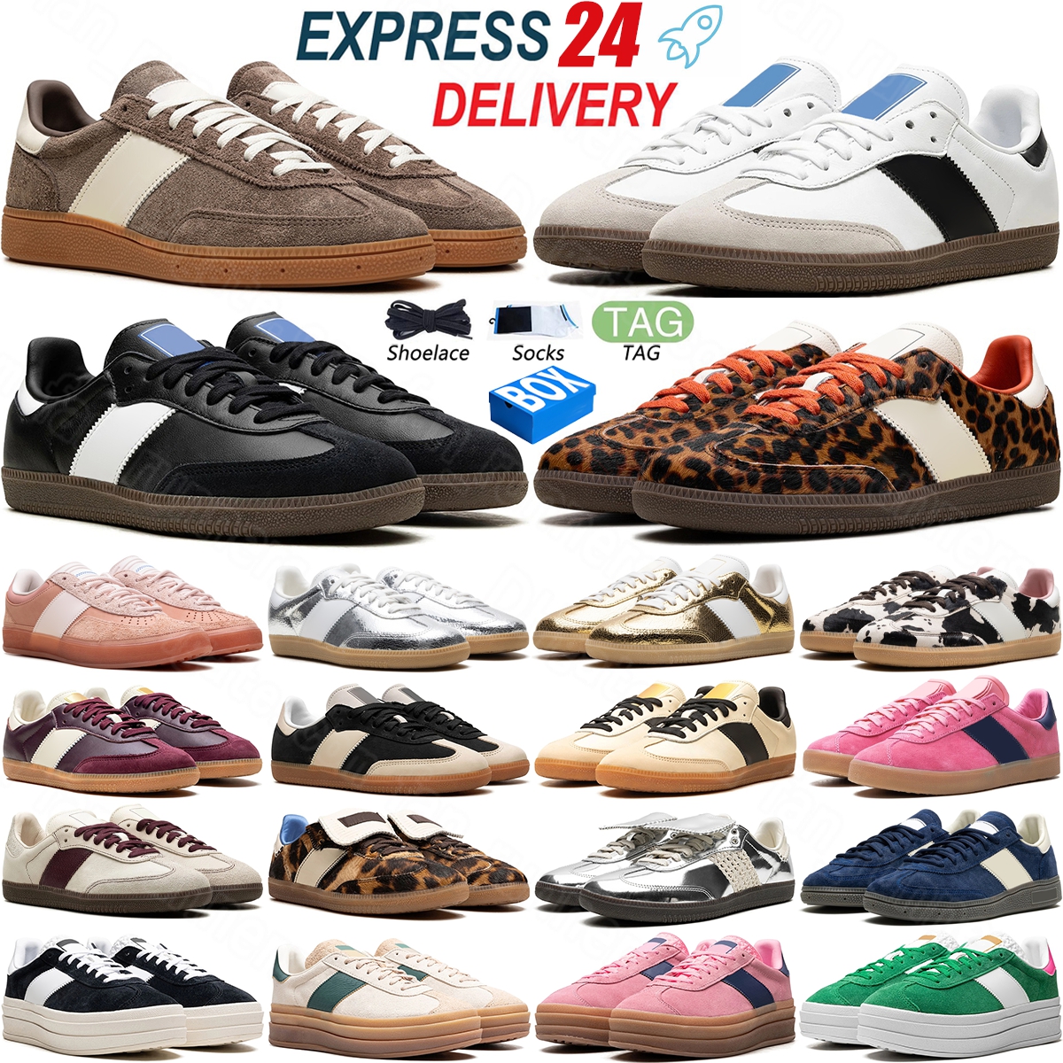 Designer Shoe Men Women Sneakers Navy Scarlet White Black Scarlet Gum Cardboard Silver Casual Shoes Outdoor Sports Trainers