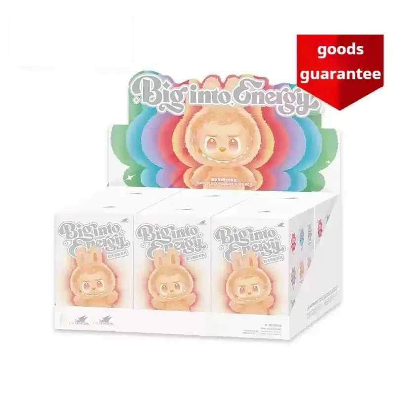 100% Genuine Labubu V3 THE MONSTERS High energy ahead series Vinyl plush pendant blind box giftT