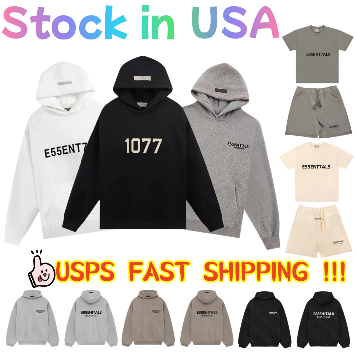 EssenMens hoodie designer hoodie for man luxury woman pullover long sleeve letter printed overcoat streetwear hoodies hooded jumper zip up hoodie tops sweatpants