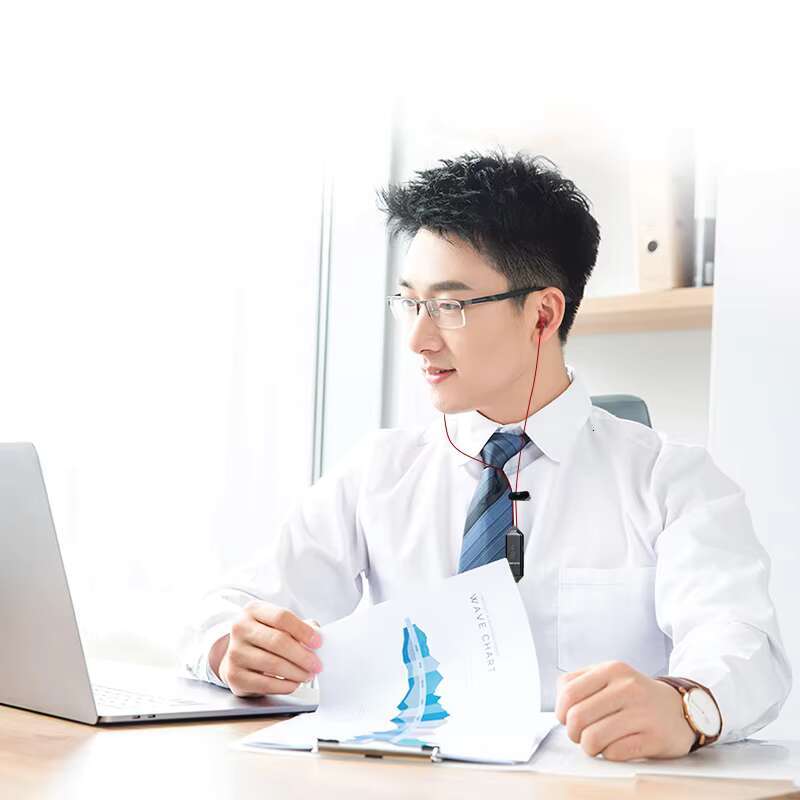 Earphones for Business Meetings, Interviews, Mobile Phone Microphone Call Recording Headphones