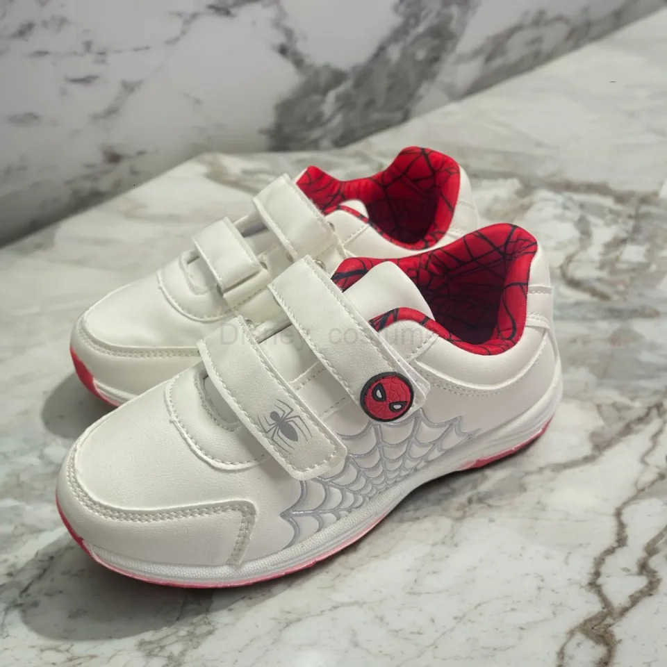 Disney Childrens Casual Shoes Cartoon Mens Womens White Shoes Running Shoes Cartoon White Black Fashion Shoes Size 3033 H251101