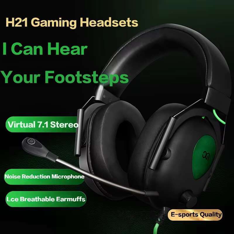 Eu Sells Cool Black Computer Noise-cancelg Gaming In-ear Headphones with Wired Connections