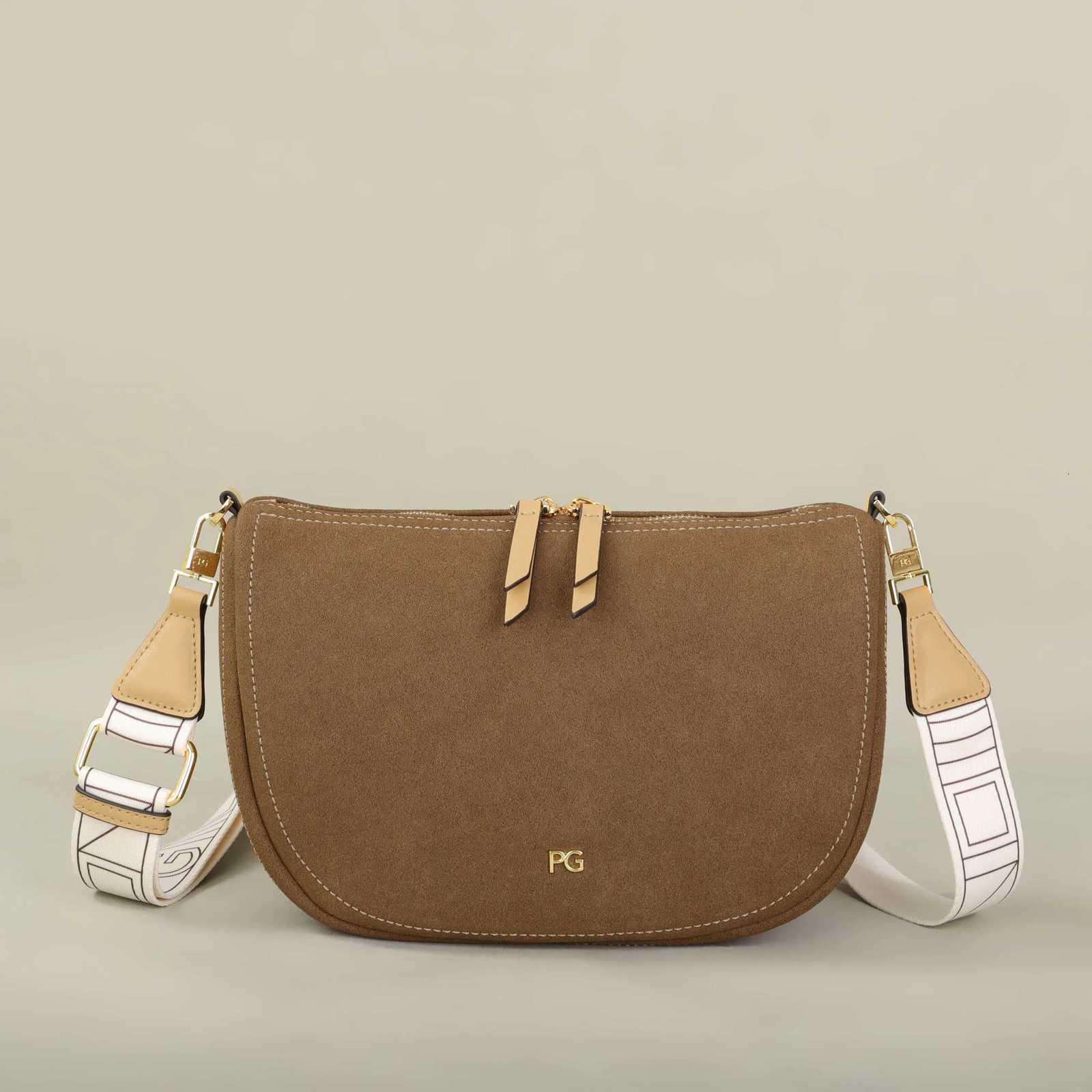 PG Highend dumplingshaped bag for Women 2025 autumn and winter fashion Shoulder Bag Designer Female Casual Shopping HandbagW251101