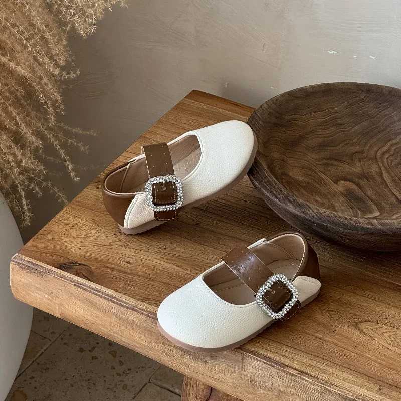 Kids Retro Party Leather Shoes for Girls 2025 New Autumn Toddler Walking Shoes Allday Comfort First Walker Outdoor Play FlatsT251101