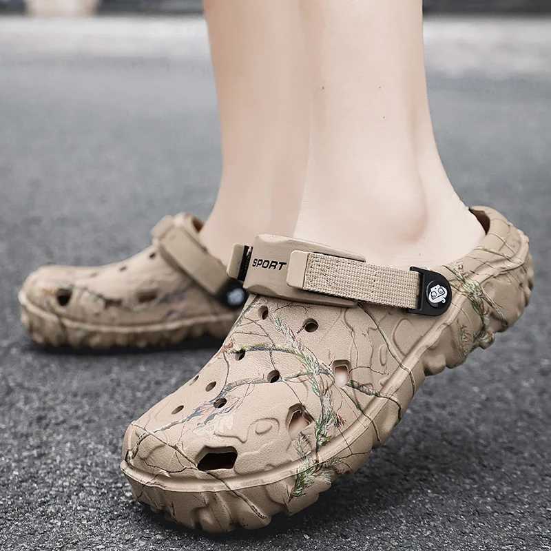 2024 Summer Mens Sandals New Home Garden Shoes Comfortable and Lightweight Men Slippers Non-Slip Soft Bottom Flip Flop Sandals Z250614