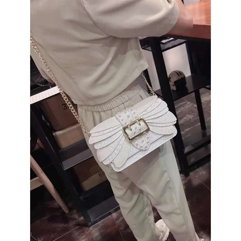Women's Bags Design Women Single Shoulder Tote Handbag Fashion Dias Chain Crossbody Bag Elegant Office Ladies Pu Leather Flat Bags