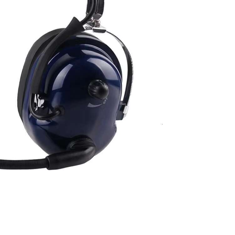 PNR Aircraft Headphones Two Way Radio Speaker Noise Cancelg Aviation Headset with Microphone for Pilot