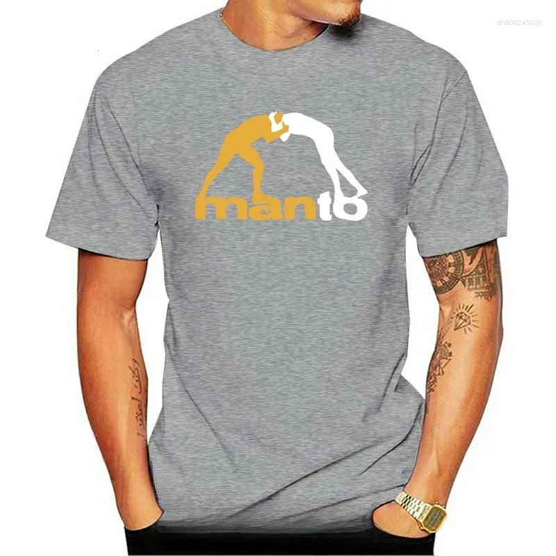 Men's T Shirts Heavyweight Informal Arrival Vintage Manto Gi BJJ Jiu Jitsu Tees Black S-5XL T-shirts Summer Plus Size TEE Shirt