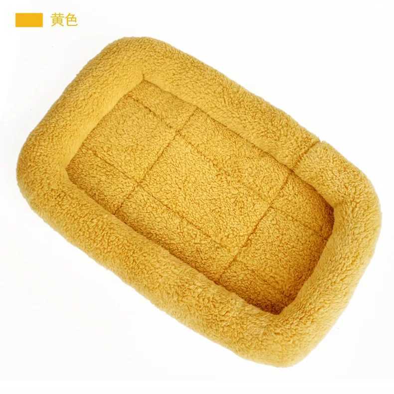 Soft Fleece Dog Beds for Large Dogs Bench Medium Dogs Mat Winter Warm Pet Cushion House Puppy Cat Sleeping Bed Pets Kennel C251101