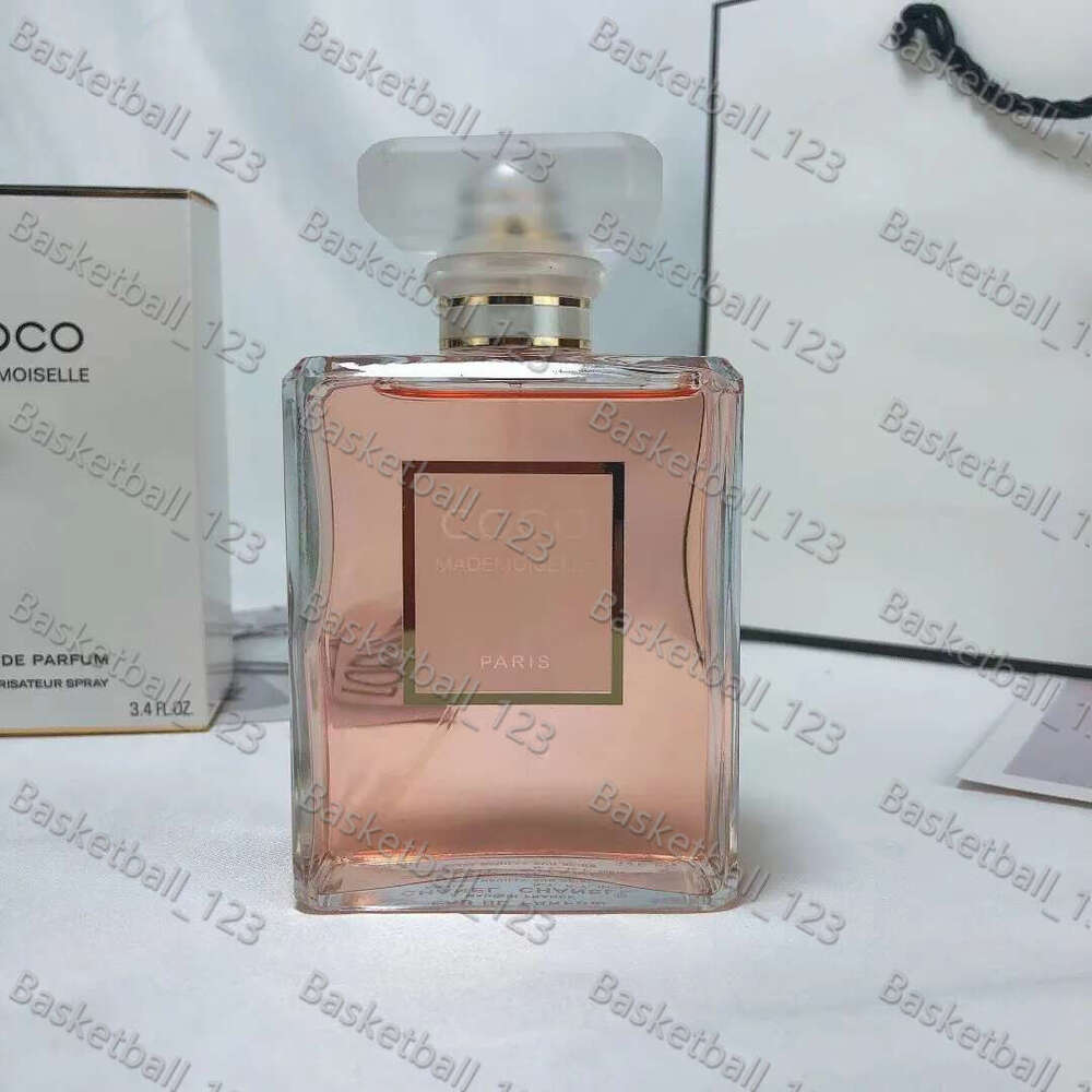 Perfume Fragrance for Woman Mademoiselle N5 100ml 3.3FL.OZ EDP Eau De Parfum Spray Designer Girls Fragrances Long Lasting P Cologne Fast Ship Wholesale