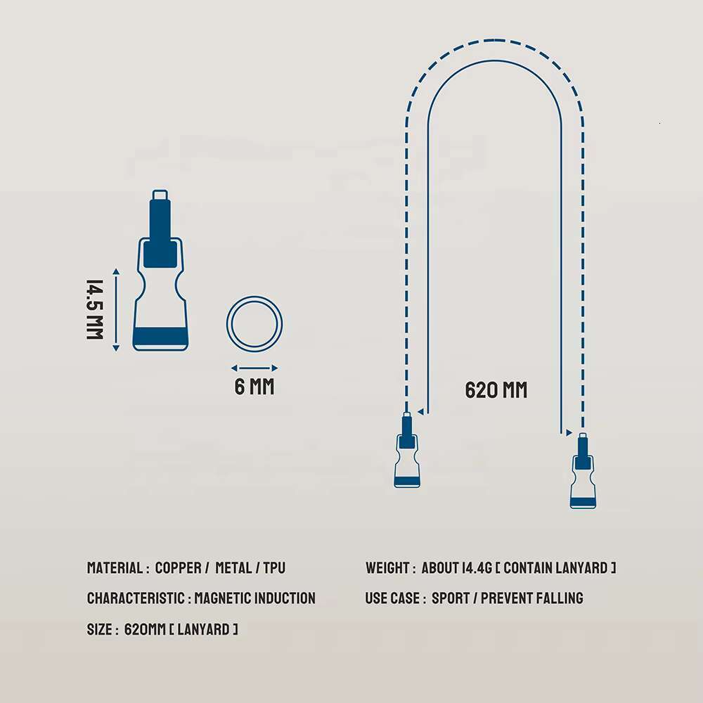 Silicone Magnetic Lanyard Neck Air Pods Anti Lost Straps Chain Rope for Iphone Wireless Earphone Holder Accessories