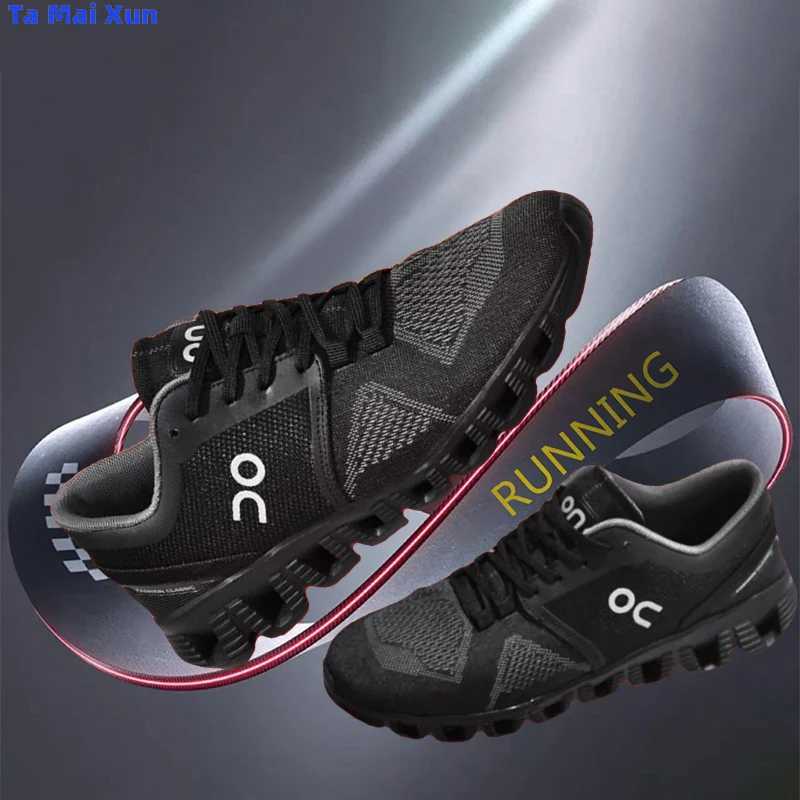 Men High Rebound Cushionedfly Woven Breathable Running Suitable Any Season Hot Comfy Lightweight Sports New Shoes Mens Trainersc250403