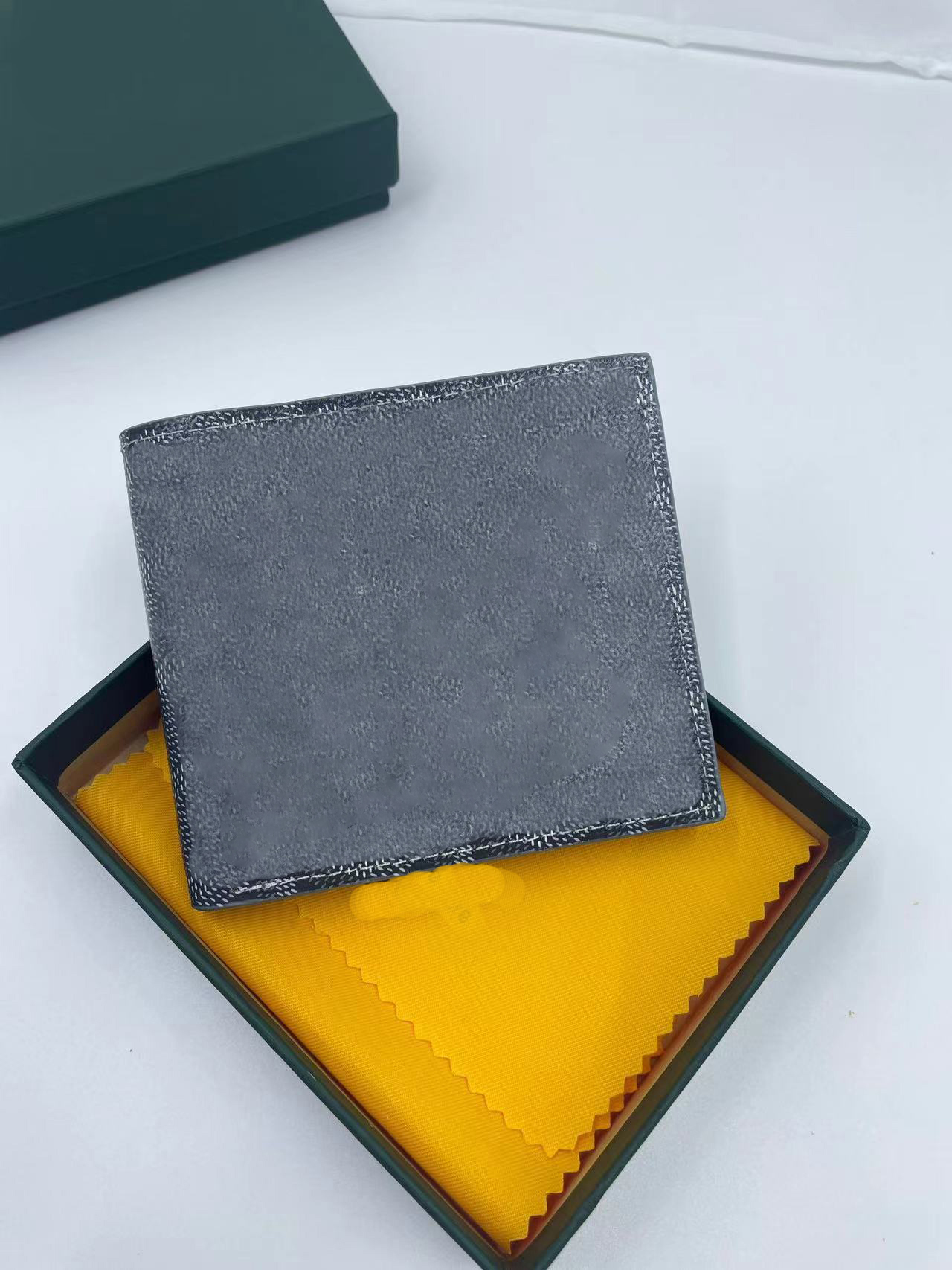 2025 New 9 colors Designer High Quality Men's and Women's Wallet Briefcase Fashion Genuine Leather Book Briefcase Office Travel Diary Business Card Holder Wallet 5A