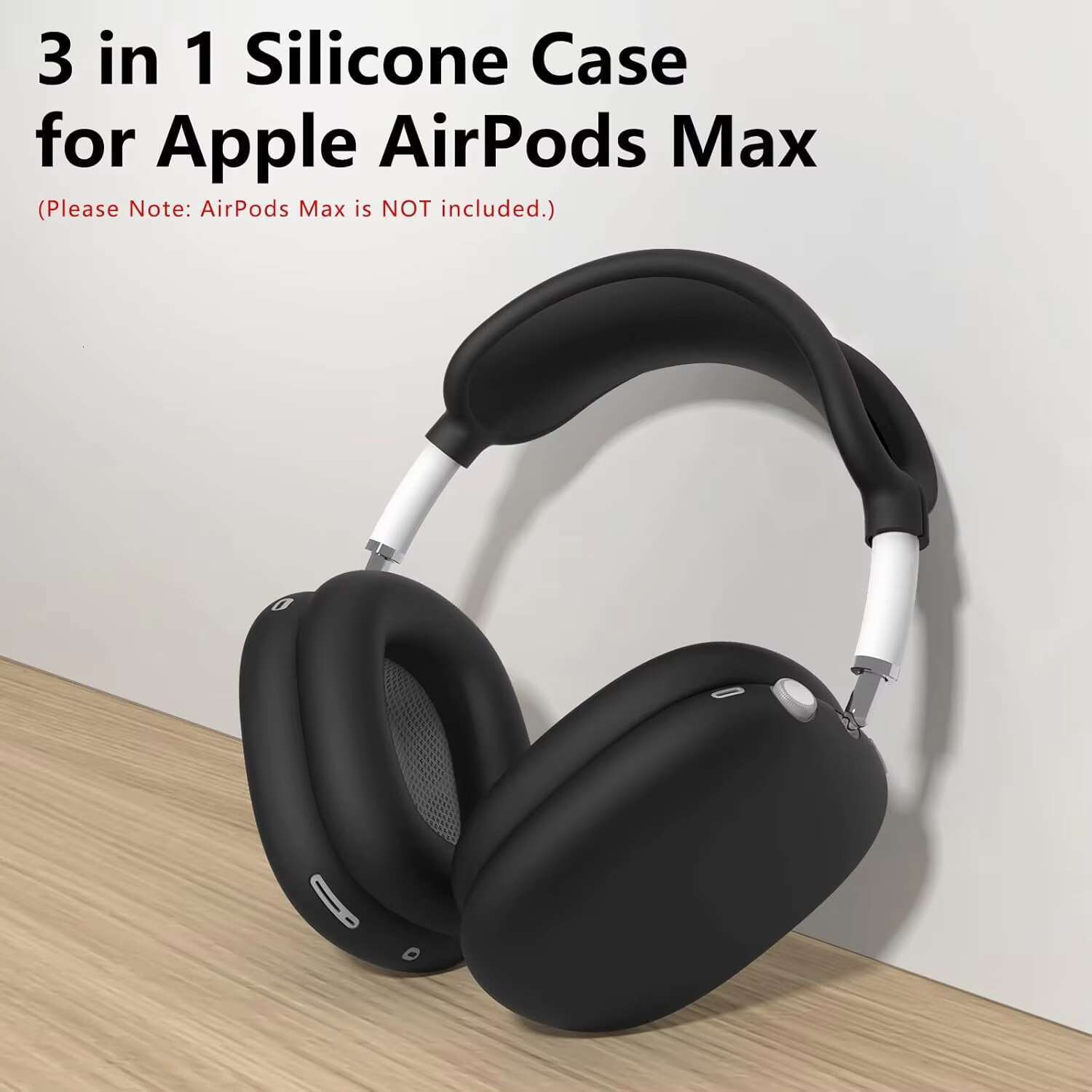 3 in 1 Silicone Case Cover for Max Headphones