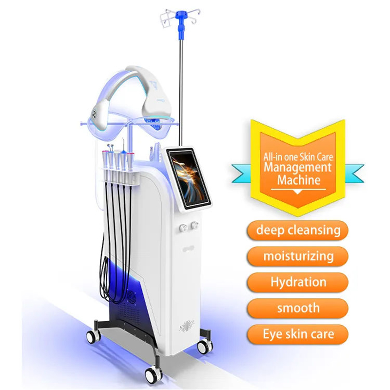 2025 Newest Led Oxygen Face Dome Beauty Oxigenation Co2 Bubble Skin Rejuvenation Blackhead Removal Collagen Regeneration Machine