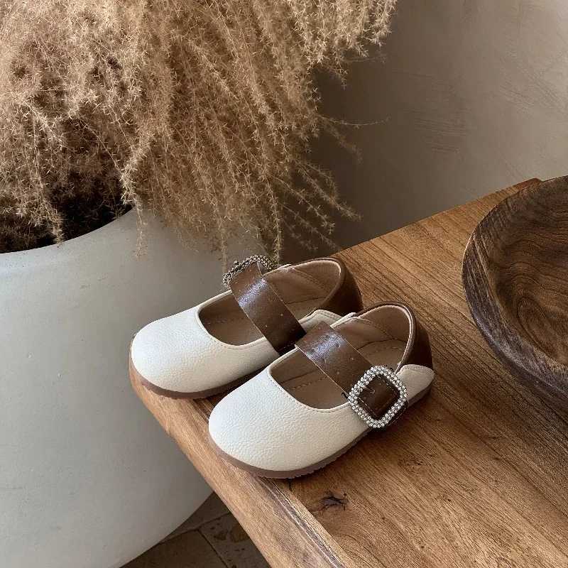 Kids Retro Party Leather Shoes for Girls 2025 New Autumn Toddler Walking Shoes Allday Comfort First Walker Outdoor Play FlatsT251101