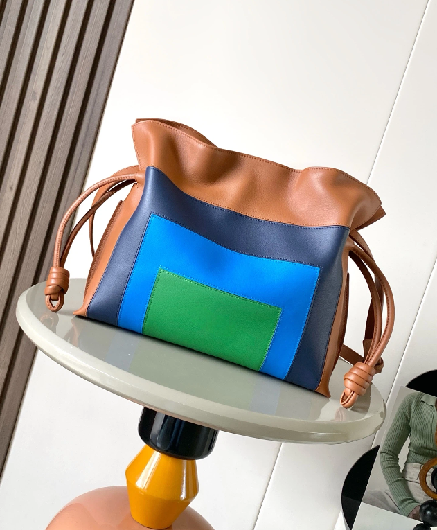 LOW Flamenco Pebble Bucket handbag Designer Bag shoulder bag Fashion Tote laptop briefcase gift Fathers Day Valentines 9102