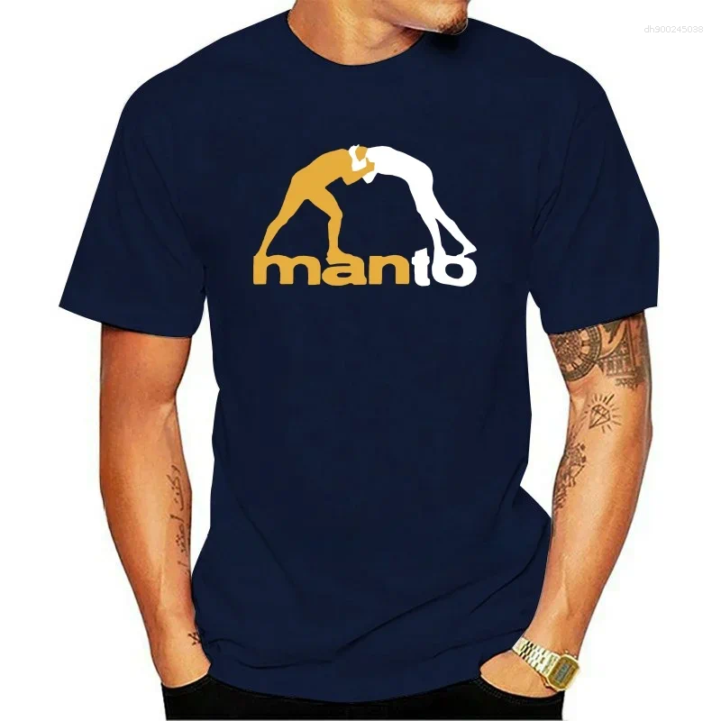 Men's T Shirts Heavyweight Informal Arrival Vintage Manto Gi BJJ Jiu Jitsu Tees Black S-5XL T-shirts Summer Plus Size TEE Shirt